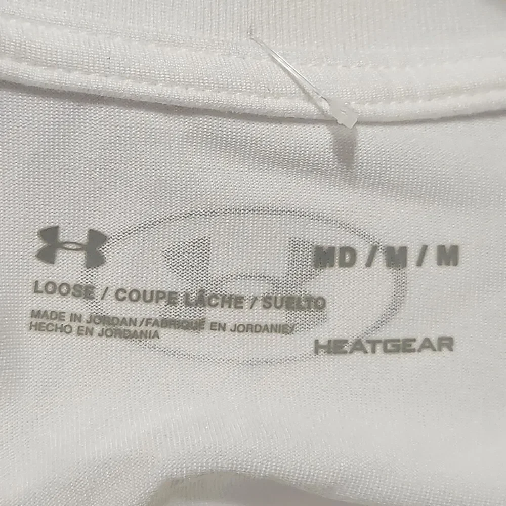 Adidas Tshirt For Women Size Medium White Vneck Loose.   New